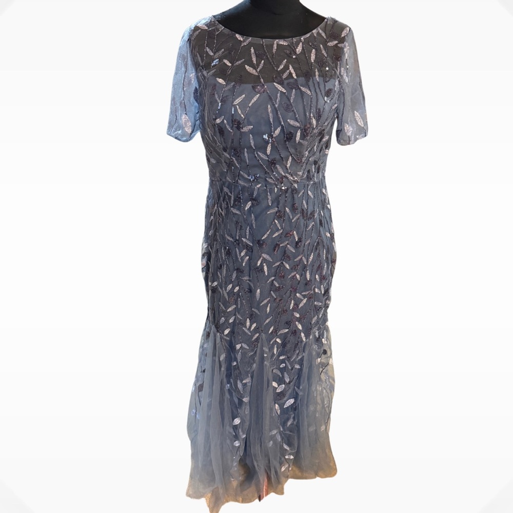Elegant Blue Evening Dress